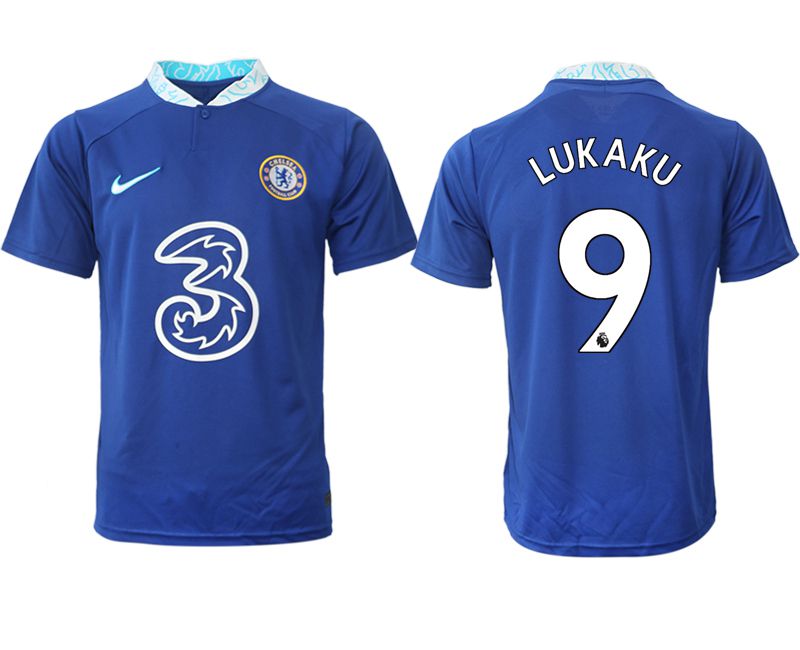 Men 2022-2023 Club Chelsea FC home aaa version blue #9 Soccer Jersey->chelsea jersey->Soccer Club Jersey